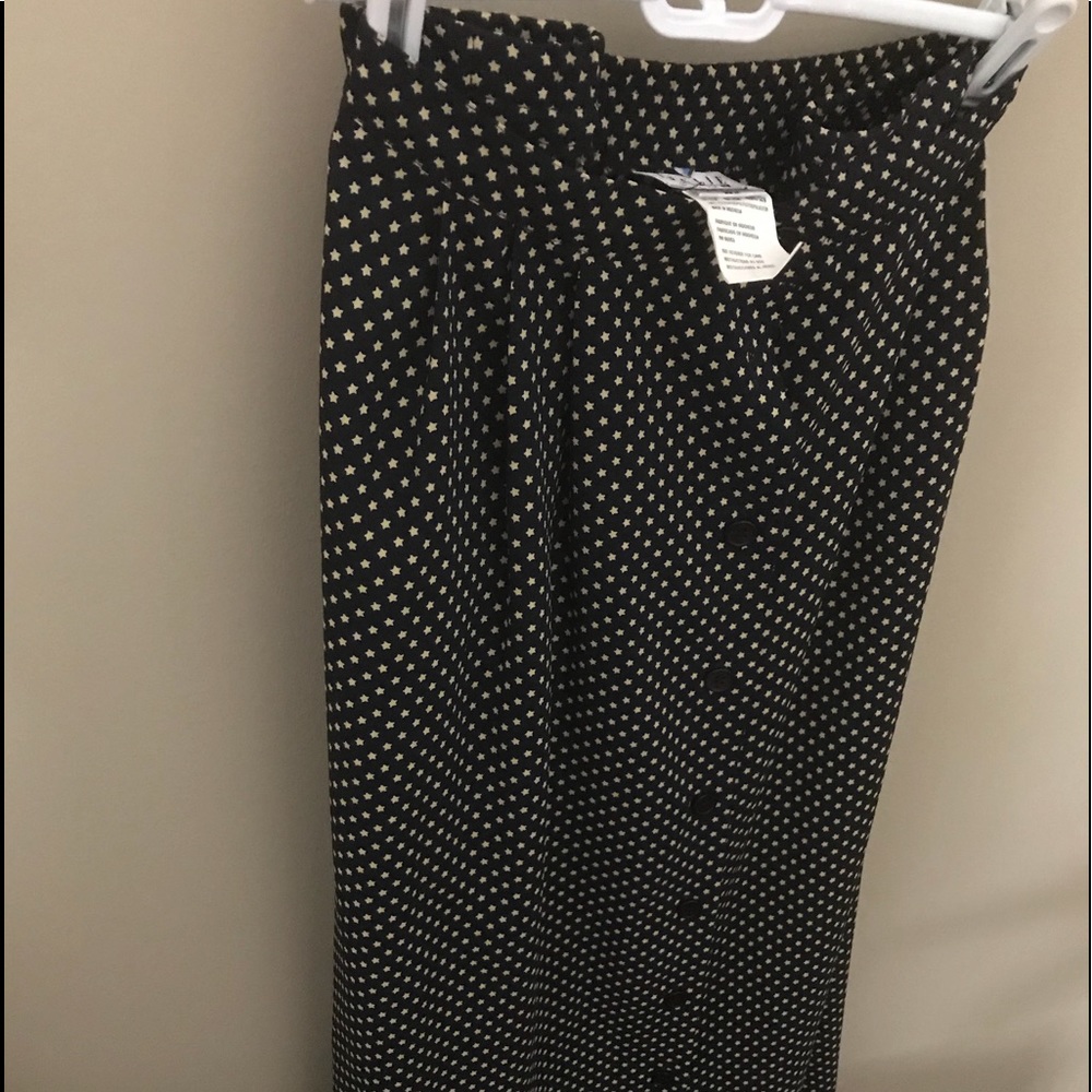 Leslie Fay Button Down Maxi Skirt